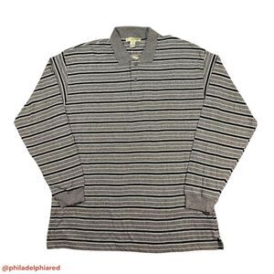 Vintage Y2K 2000's Basic Equipment longsleeve Polo style shirt mens XL